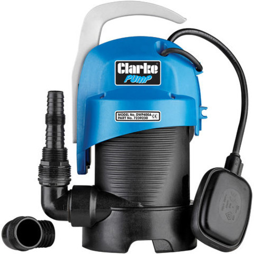 Dwp400a 1¼" 440w 140lpm 7m Head Clear And Dirty Water Submersible Pump With Float Switch
